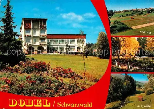 AK / Ansichtskarte Dobel Schwarzwald Voelzener Steine Eyachtal Hotel Kat. Dobel