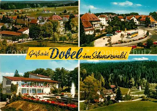 AK / Ansichtskarte Dobel Schwarzwald Panoramen Hotel Kat. Dobel