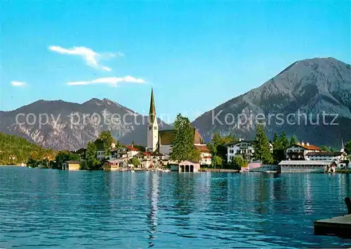 AK / Ansichtskarte Rottach Egern Kirche Tegernsee Kat. Rottach Egern