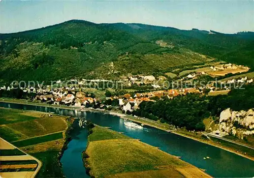 AK / Ansichtskarte Ruehle Oberweser Fliegeraufnahme Ruehler Schweiz Kat. Bodenwerder