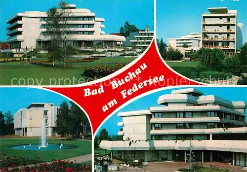 AK / Ansichtskarte Bad Buchau Federsee Moorheilbad Kurkliniken Kat. Bad Buchau