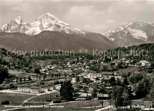 AK / Ansichtskarte Berchtesgaden Watzmann Hochkalter Panorama Kat. Berchtesgaden