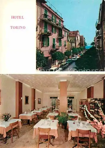 AK / Ansichtskarte Alassio Hotel Torino Speisesaal Kat. 