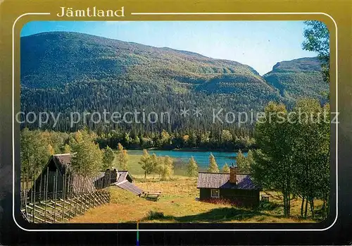 AK / Ansichtskarte Schweden Jaemtland Hovdebuan med Drommen