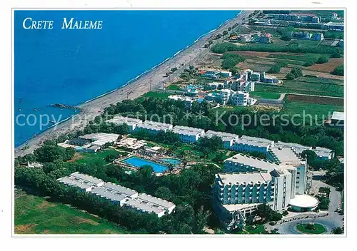 AK / Ansichtskarte Maleme Fliegeraufnahme Kat. Insel Kreta