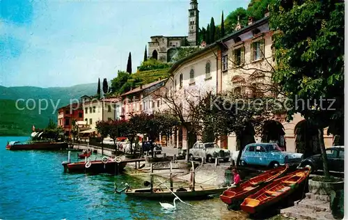 AK / Ansichtskarte Morcote Lago di Lugano Gesamtansicht 