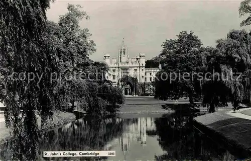 AK / Ansichtskarte Cambridge Cambridgeshire Saint John s College