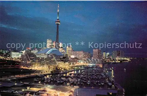 AK / Ansichtskarte Toronto Canada Skyline bei Nacht Kat. Ontario