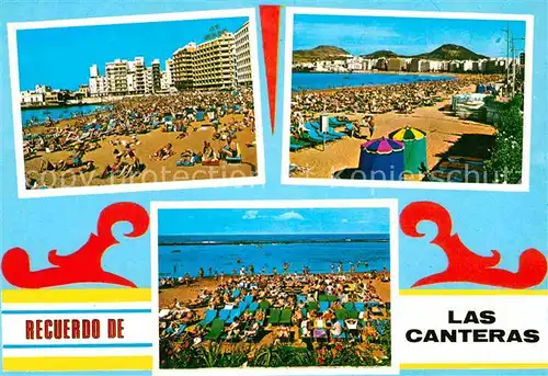 AK / Ansichtskarte Las Canteras Strandpartien Kat. Las Palmas Gran Canaria
