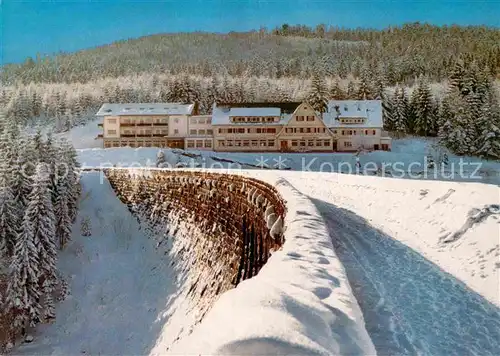 AK / Ansichtskarte Forbach Baden Schwarzenbachhotel mit Hallenbad Kat. Forbach