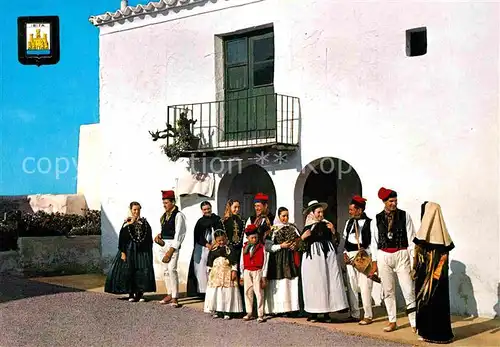 AK / Ansichtskarte Ibiza Islas Baleares San Miguel Trajos tipicca Kat. Ibiza