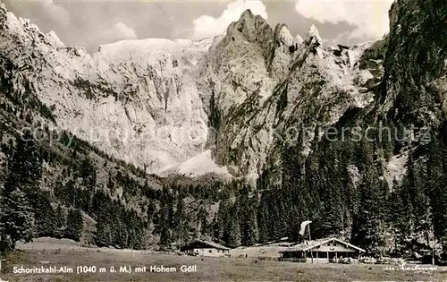 AK / Ansichtskarte Berchtesgaden Scharitzkehlalm Hoher Goell 
 Kat. Berchtesgaden