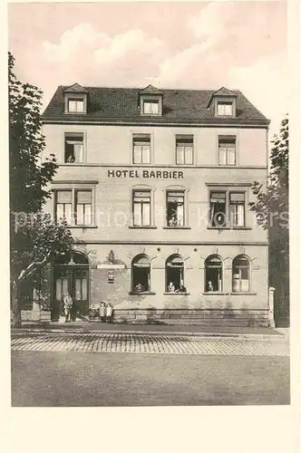 AK / Ansichtskarte Gruenstadt Hotel Barbier  Kat. Gruenstadt
