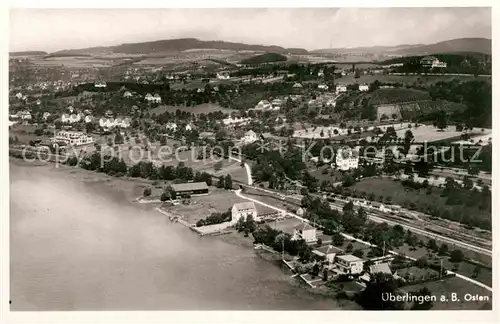 AK / Ansichtskarte ueberlingen Bodensee Fliegeraufnahme Kat. ueberlingen