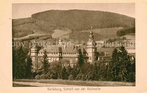 AK / Ansichtskarte Berleburg Bad Schloss Kat. Bad Berleburg