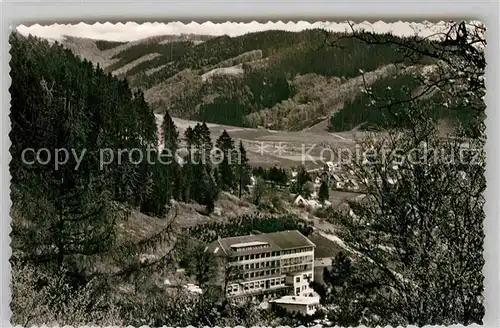 AK / Ansichtskarte Laasphe Kurhaus Kneipp Sanatorium Dr e la Camp Kat. Bad Laasphe