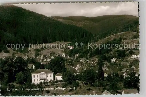 AK / Ansichtskarte Laasphe Panorama Kat. Bad Laasphe