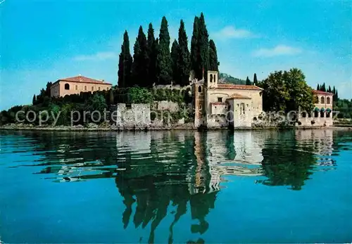 AK / Ansichtskarte San Vigilio Lago di Garda Kloster