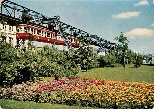 AK / Ansichtskarte Wuppertal Schwebebahn Kat. Wuppertal