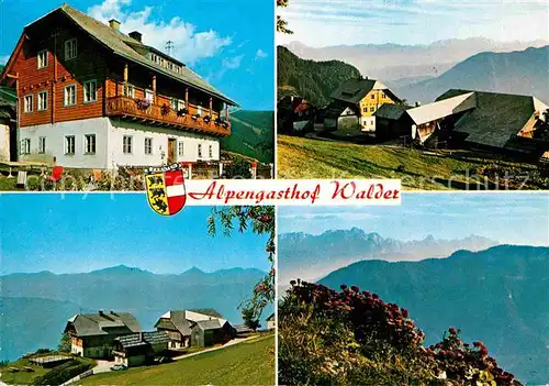 AK / Ansichtskarte Fresach Alpengasthof Walder Panorama Kat. Fresach