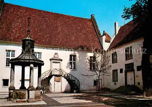 AK / Ansichtskarte Rheine Falkenhof Brunnen Kat. Rheine