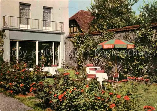 AK / Ansichtskarte Eberstadt Darmstadt Hotel Garni Wagner Kat. Darmstadt