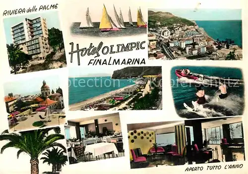 AK / Ansichtskarte Finale Ligure Riviera delle Palme Hotel Olimpic Aperto tutto l anno