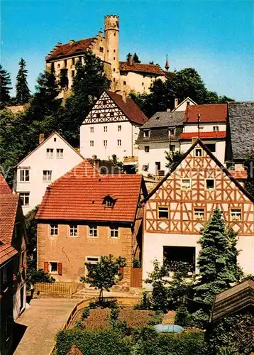 AK / Ansichtskarte Goessweinstein Ortsansicht mit Schloss Kat. Goessweinstein