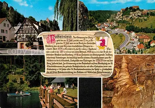 AK / Ansichtskarte Pottenstein Oberfranken Fraenkische Schweiz Teilansichten Kat. Pottenstein