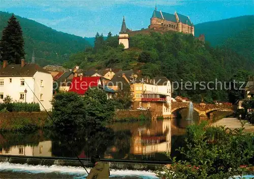 AK / Ansichtskarte Vianden Chateau Hockelstour et Pont de l Our