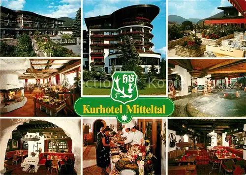 AK / Ansichtskarte Baiersbronn Schwarzwald Kurhotel Mitteltal Kat. Baiersbronn