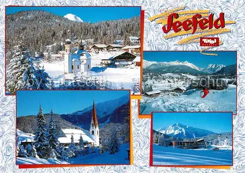 AK / Ansichtskarte Seefeld Tirol Winterlandschaften Kirchen Kat. Seefeld in Tirol