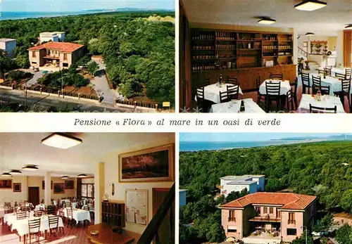 AK / Ansichtskarte Marina di Bibbona Pension Restaurant Flora