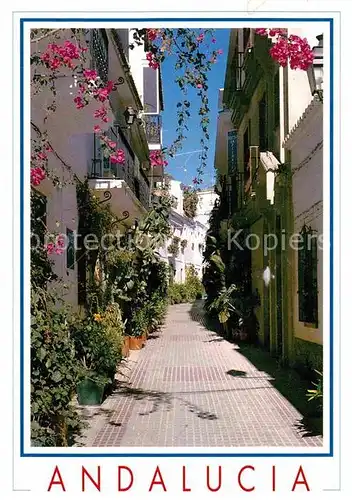 AK / Ansichtskarte Marbella Andalucia Calle Tipica Kat. Marbella