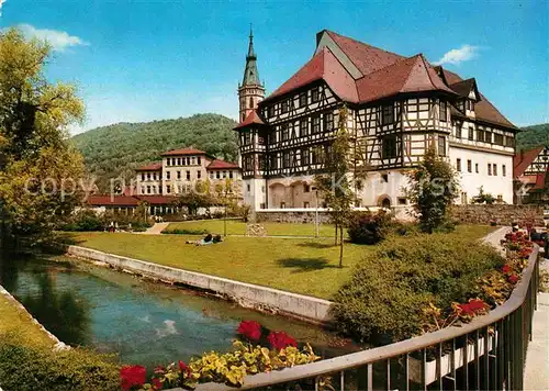 AK / Ansichtskarte Bad Urach Thermalbad Schloss Kat. Bad Urach