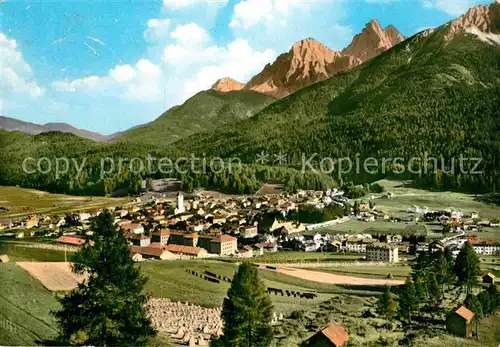 AK / Ansichtskarte Innichen Suedtirol Fliegeraufnahme Kat. San Candido Innichen Pustertal
