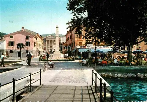 AK / Ansichtskarte Bardolino Lago di Garda Einschiffungsplatz