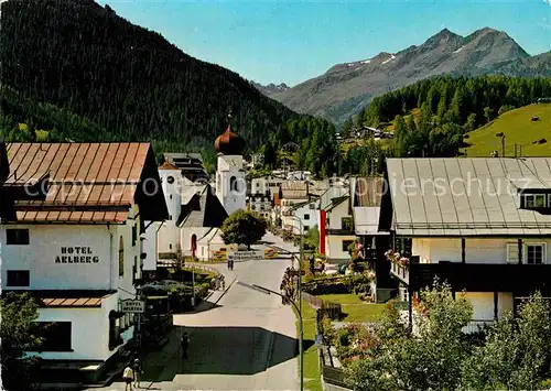 AK / Ansichtskarte St Anton Arlberg Teilansicht Hotel Arlberg Kat. St. Anton am Arlberg