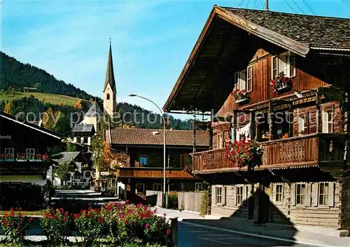AK / Ansichtskarte Kirchberg Tirol Strassenpartie Kat. Kirchberg in Tirol