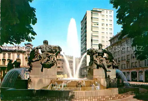 AK / Ansichtskarte Torino Piazza Solferino s Fontana Angelica Kat. Torino