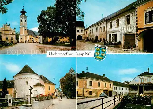 AK / Ansichtskarte Hadersdorf Kammern Kirche Bruecke Teilansicht  Kat. Hadersdorf Kammern