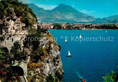 AK / Ansichtskarte Riva del Garda Westgardenastrasse  Kat. 