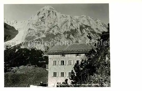 AK / Ansichtskarte Karwendelhaus Grabenkarspitze  Kat. Karwendel Scharnitz