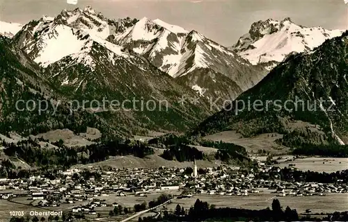 AK / Ansichtskarte Oberstdorf  Kat. Oberstdorf