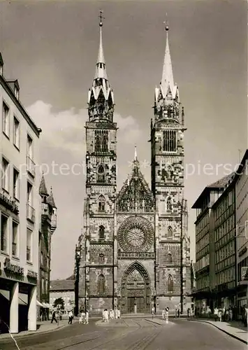 AK / Ansichtskarte Nuernberg St. Lorenzkirche  Kat. Nuernberg