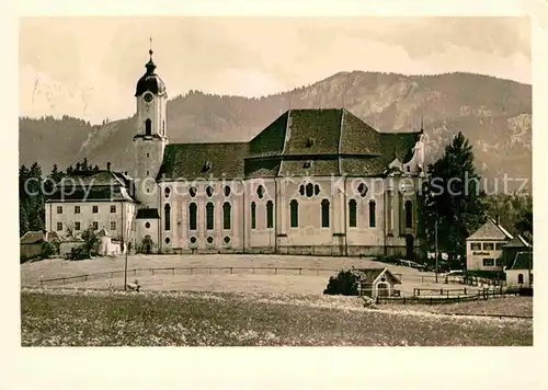 AK / Ansichtskarte Steingaden Oberbayern Wieskirche Kat. Steingaden