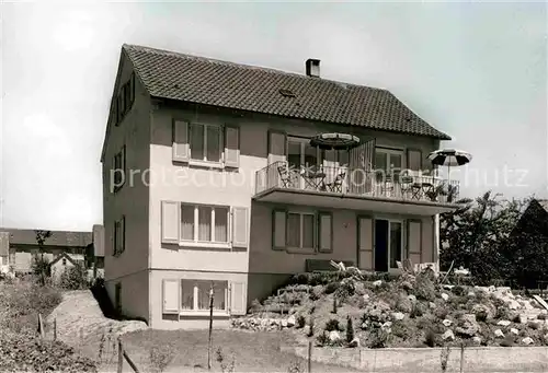 AK / Ansichtskarte Hagnau Bodensee Gaestehaus Sonntag  Kat. Hagnau am Bodensee