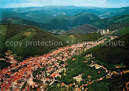 AK / Ansichtskarte Bad Lauterberg Fliegeraufnahme Kat. Bad Lauterberg im Harz