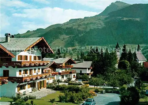AK / Ansichtskarte Kitzbuehel Tirol Kitzbueheler Horn Haus Toni Sailer Kat. Kitzbuehel