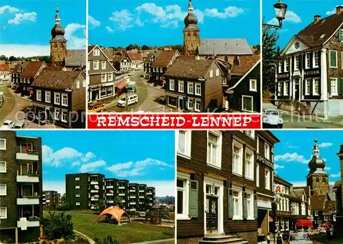 AK / Ansichtskarte Lennep Teilansichten Kat. Remscheid